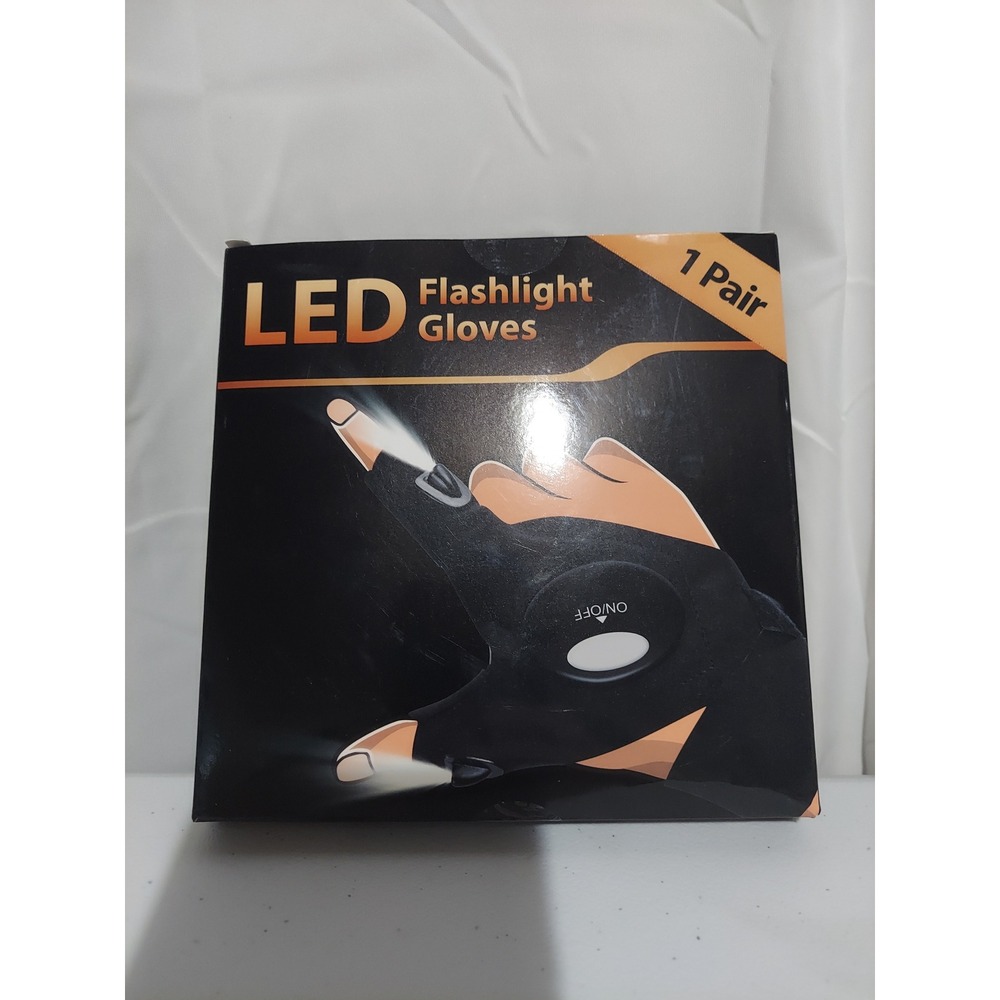 LED Flashlight Gloves 1 Pair‎ Cool Gadget Idea Stocking Stuffers Work